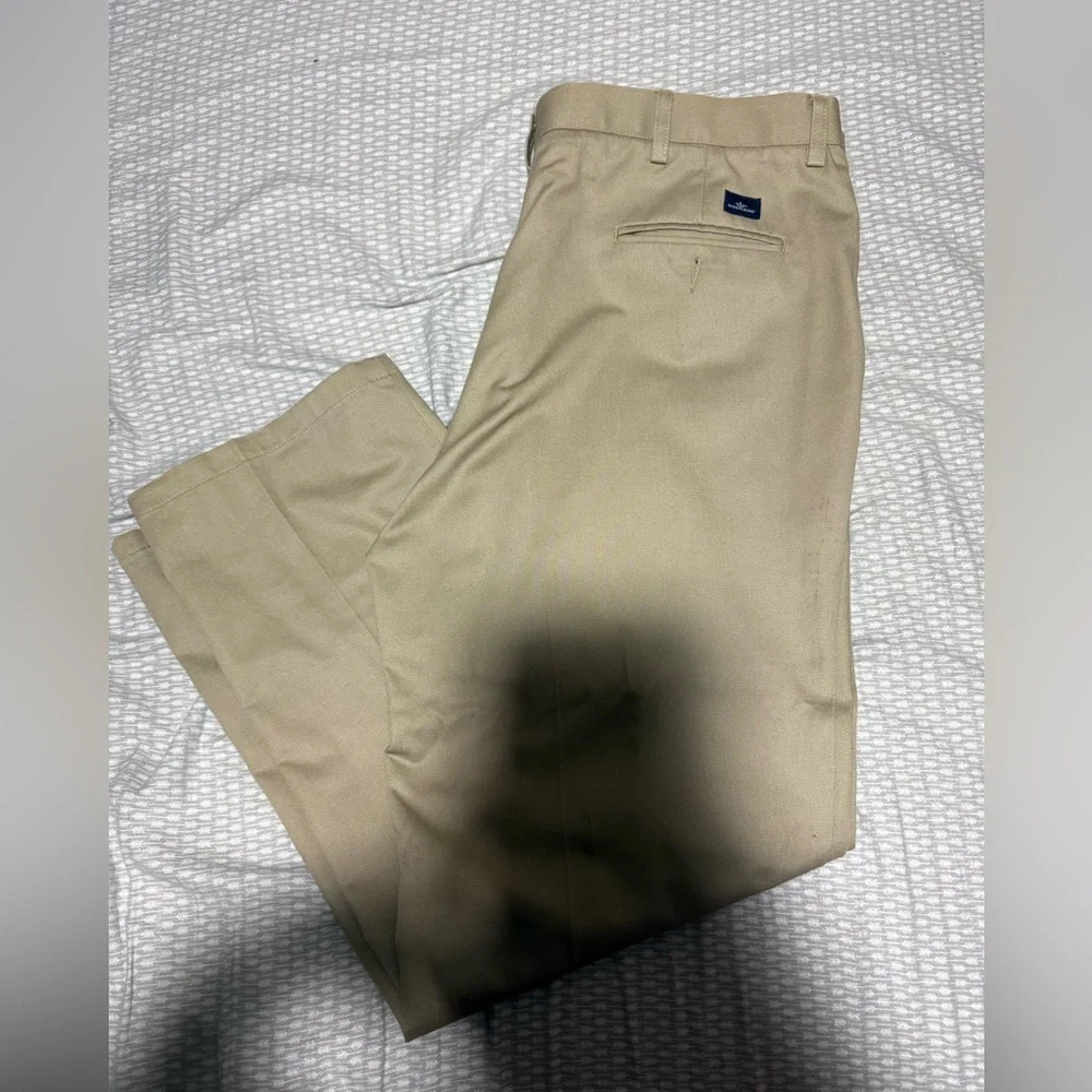 Dockers Men's Khaki Flat-Front Chinos - Beige/Tan